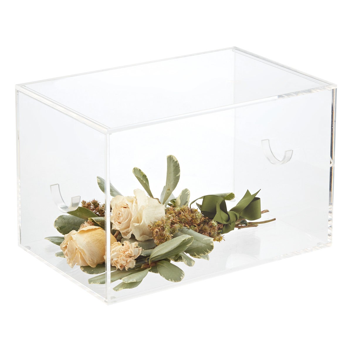 Acrylic Football Premium Display Cube The Container Store